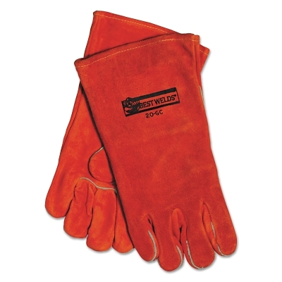 SPLIT COWHIDE WELDING GLOVES SPLIT COWHIDE LG